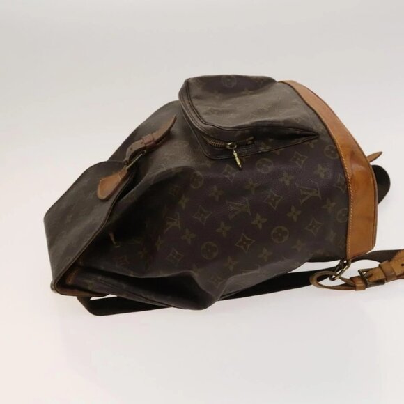 LOUIS VUITTON Monogram Montsouris GM Backpack - Picture 4 of 16
